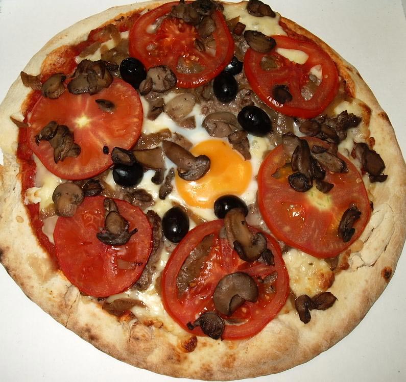 pizza  reine