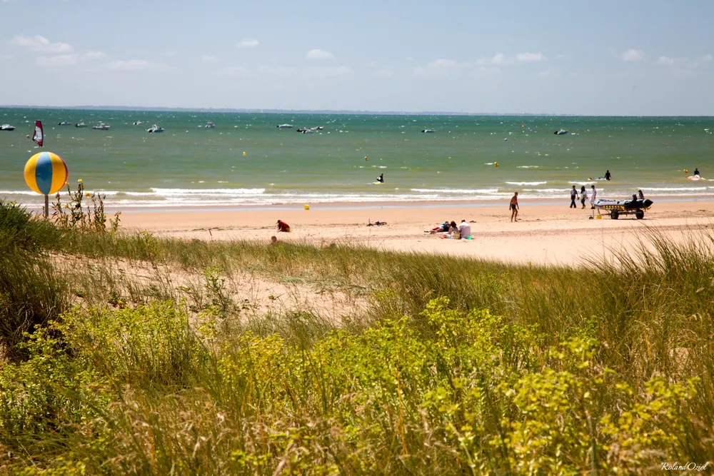 grande plage proche du domaine de Bellevue